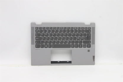 Lenovo Flex 5-14ALC05 Tastatur-Handballenauflage, obere Abdeckung, ungarisch-grau, 5CB1C19405
