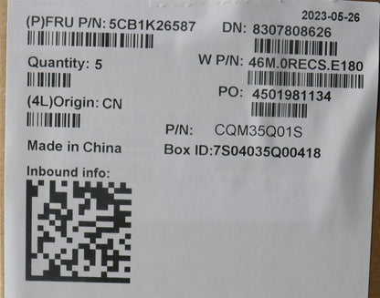 Lenovo Upper Case ASM_FRA W82XX SB 5CB1K26587