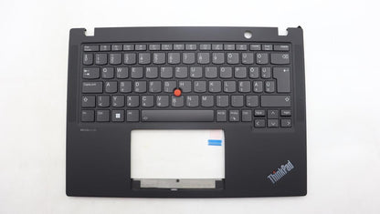 Lenovo ThinkPad X13 Gen 4 Keyboard Palmrest Top Cover Hungarian Black 5M11H94403