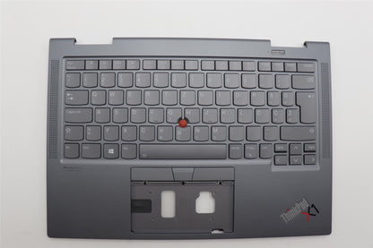 Lenovo ThinkPad X1 6th Gen Keyboard Palmrest Top Cover Slovenian 5M11C41008