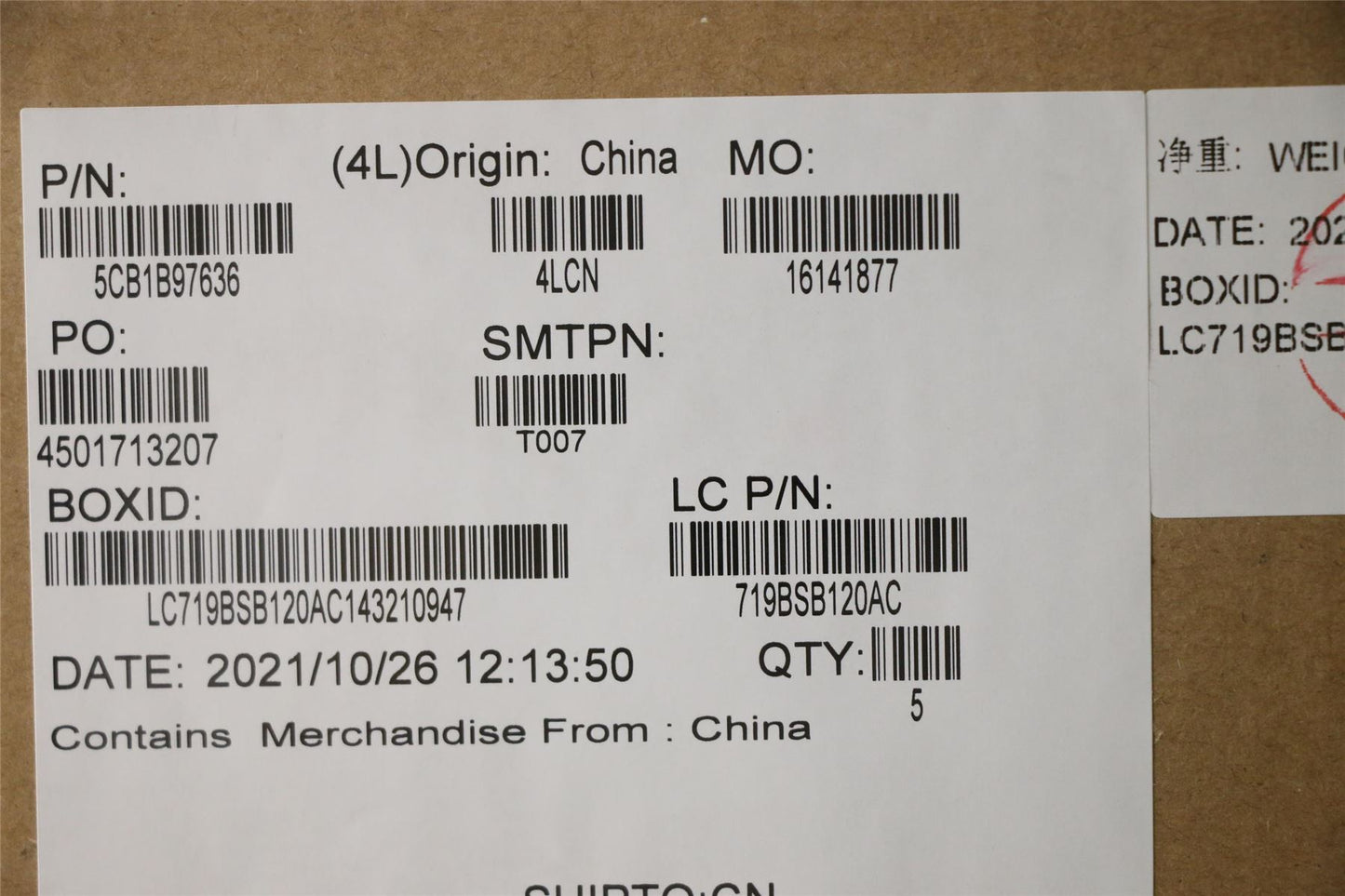 Lenovo Upper Case ASM_POR L82H7 AB FP BLD 5CB1B97636