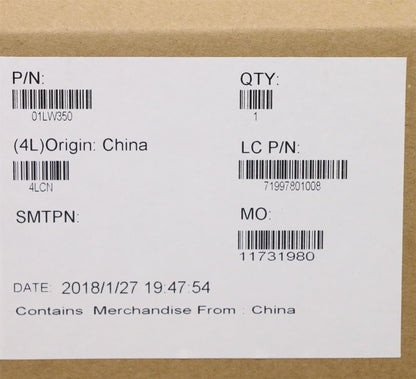 Lenovo IHDG620 i5-8350U DC NOK NA NT 01LW350