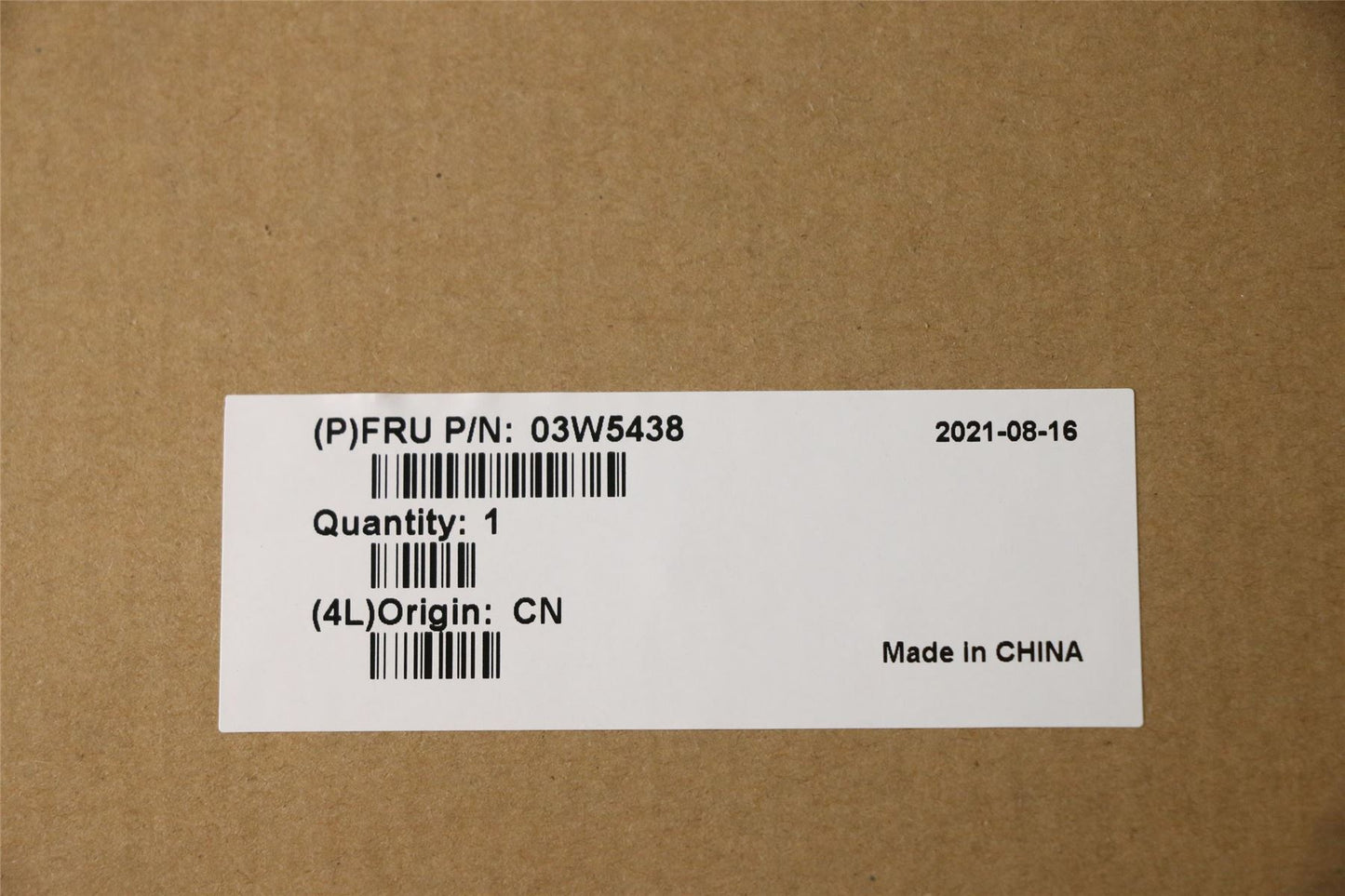 Lenovo 3.5 to 2.5 adapter 03W5438