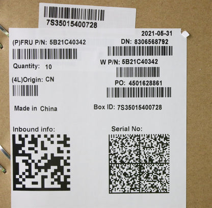Lenovo 5B21C40342 BDPLANAR i5-10210U8GWL,NOK,NA,YdT,YAB