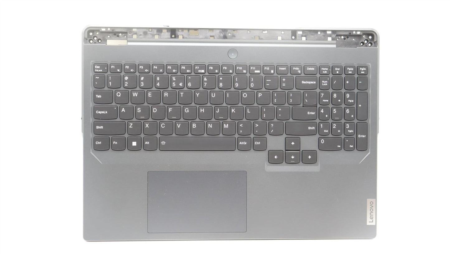 Lenovo Legion 5 16IRX8 Palmrest Cover Touchpad Keyboard US Euro 5CB1L30891