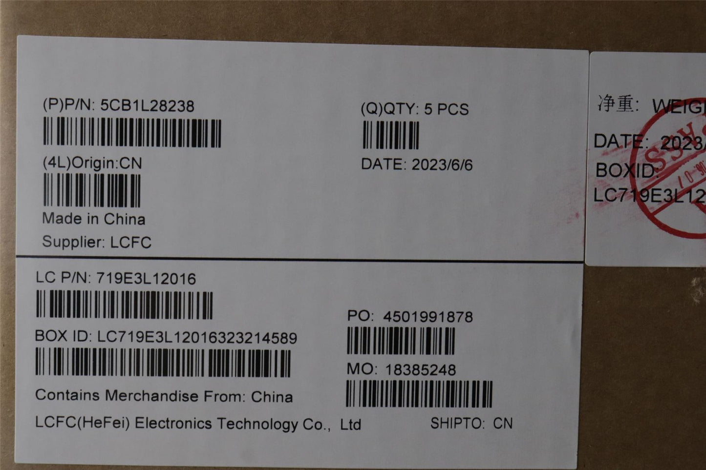 Lenovo IdeaPad 3 15AMN8 Palmrest Cover Touchpad Keyboard US Europe 5CB1L28238