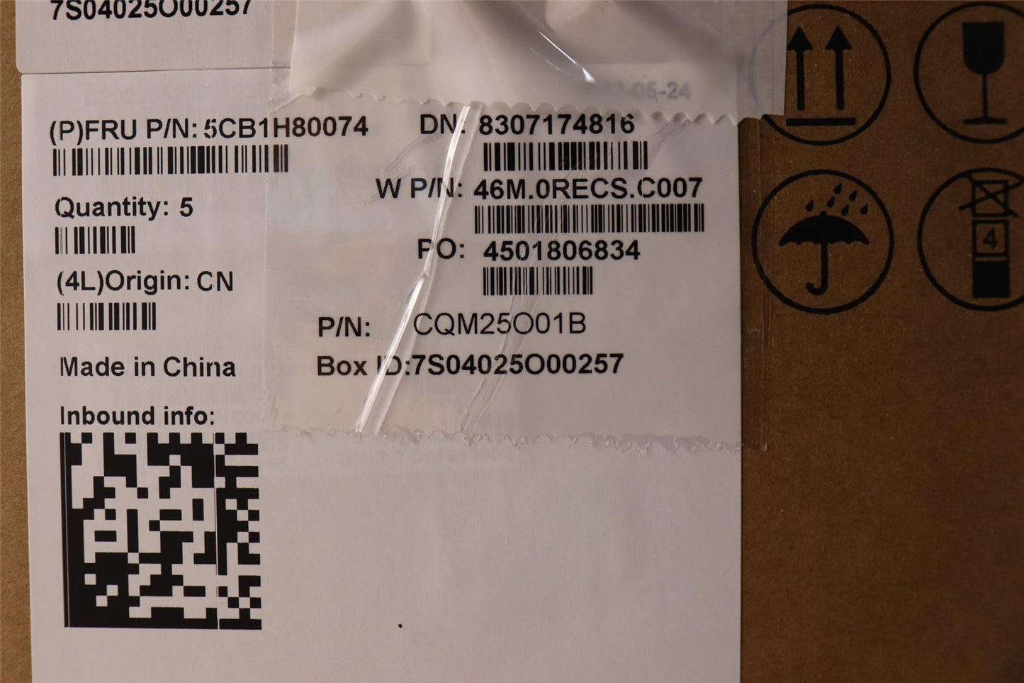 Lenovo Upper Case ASM_ENG W 82RA SG 5CB1H80074