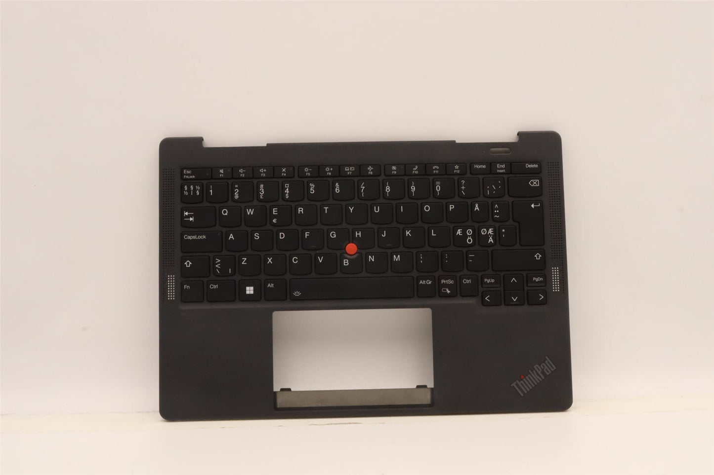 Lenovo ThinkPad X13s Keyboard Palmrest Top Cover Nordic Black 5M11J12820