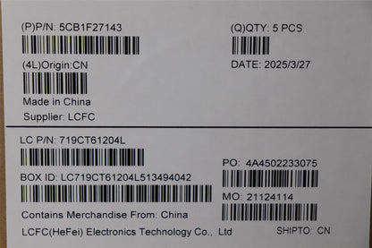 Lenovo Upper Case ASM_CZE/SLK L82LX NFPCG 5CB1F27143