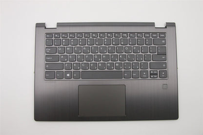 Lenovo Yoga 530-14IKB Palmrest Cover Touchpad Keyboard Hebrew Grey 5CB0R08687