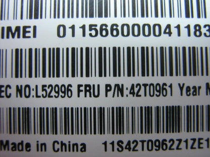 Lenovo FRU UNDP Veriz Board 42T0961