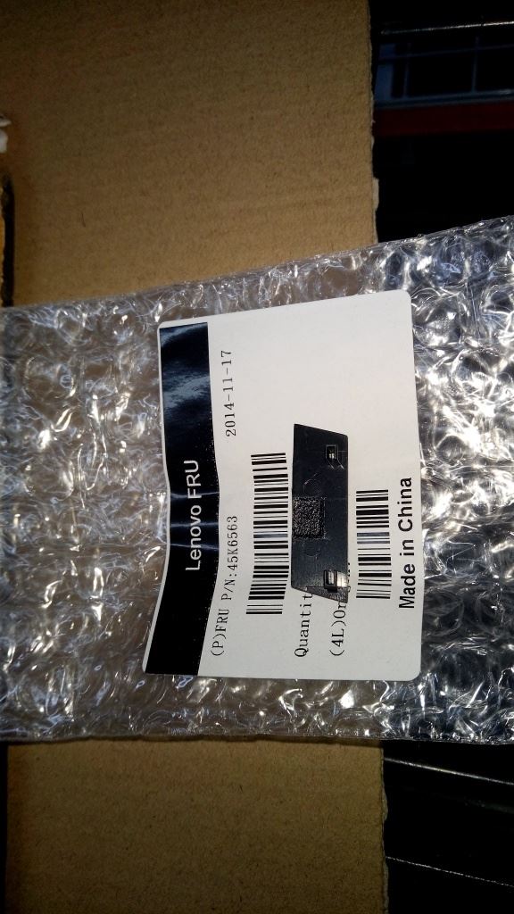 Lenovo ThinkCentre M80 M75e M71e SD Card Cover Black 45K6563