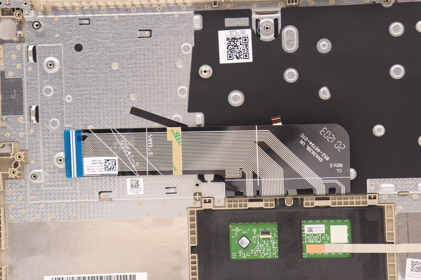 Lenovo Upper Case ASM_SWS L82H7 SD FP BLD 5CB1C04500