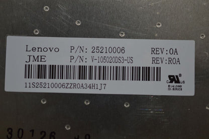 Lenovo JME A4W9 84KEY Blueblack KBD W8 US English Keyboard 25210006