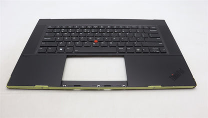 Lenovo ThinkPad Z16 Gen 1 Keyboard Palmrest Top Cover US Euro Black 5M11J13413