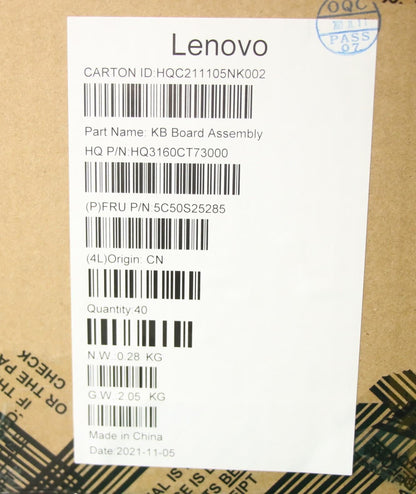 Lenovo USB Board H 82QQ W/mylar 5C50S25285