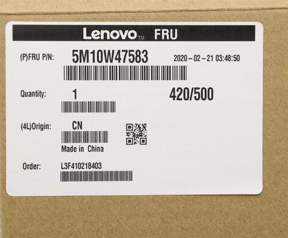 Lenovo ThinkPad T480s Palmrest Top Cover Housing Black 5M10W47583
