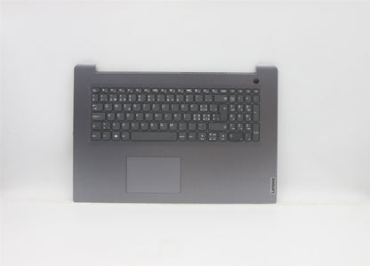 Lenovo IdeaPad 3-17ITL6 Palmrest Cover Touchpad Keyboard Swiss Grey 5CB1B97477