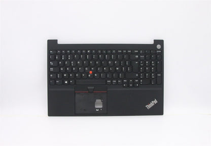 Lenovo ThinkPad E15 2 Keyboard Palmrest Top Cover Belgian Black 5M10W64553