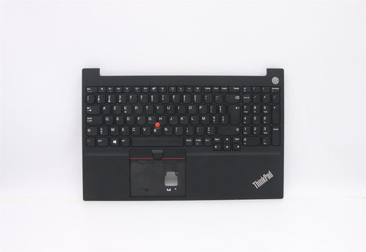 Lenovo ThinkPad E15 2 Keyboard Palmrest Top Cover Belgian Black 5M10W64553