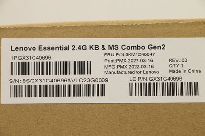 Lenovo Primax R71_G2 2.4G WTG TC 5KM1C40647