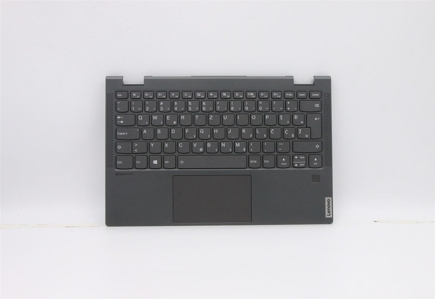 Lenovo C640 13IML Palmrest Cover Touchpad Keyboard Arabic Grey 5CB0W43777