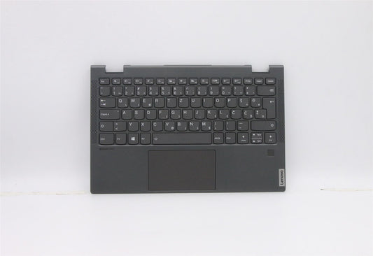 Lenovo C640 13IML Palmrest Cover Touchpad Keyboard Arabic Grey 5CB0W43777