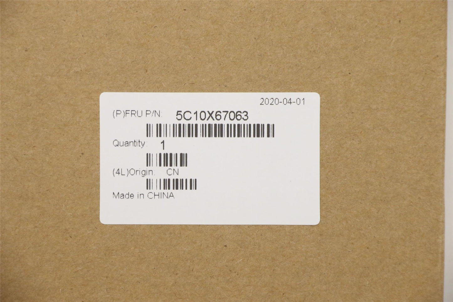 Lenovo FRU Cable Gordon Pogo Cable 5C10X67063