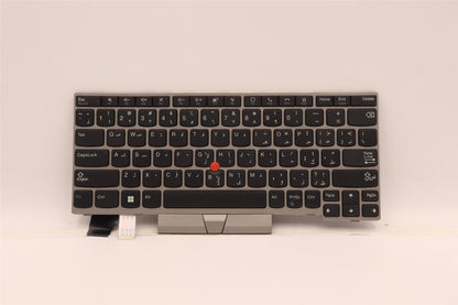 Lenovo ThinkPad L13 Gen 2 s Keyboard Arabic Silver Backlit 5N20V43441