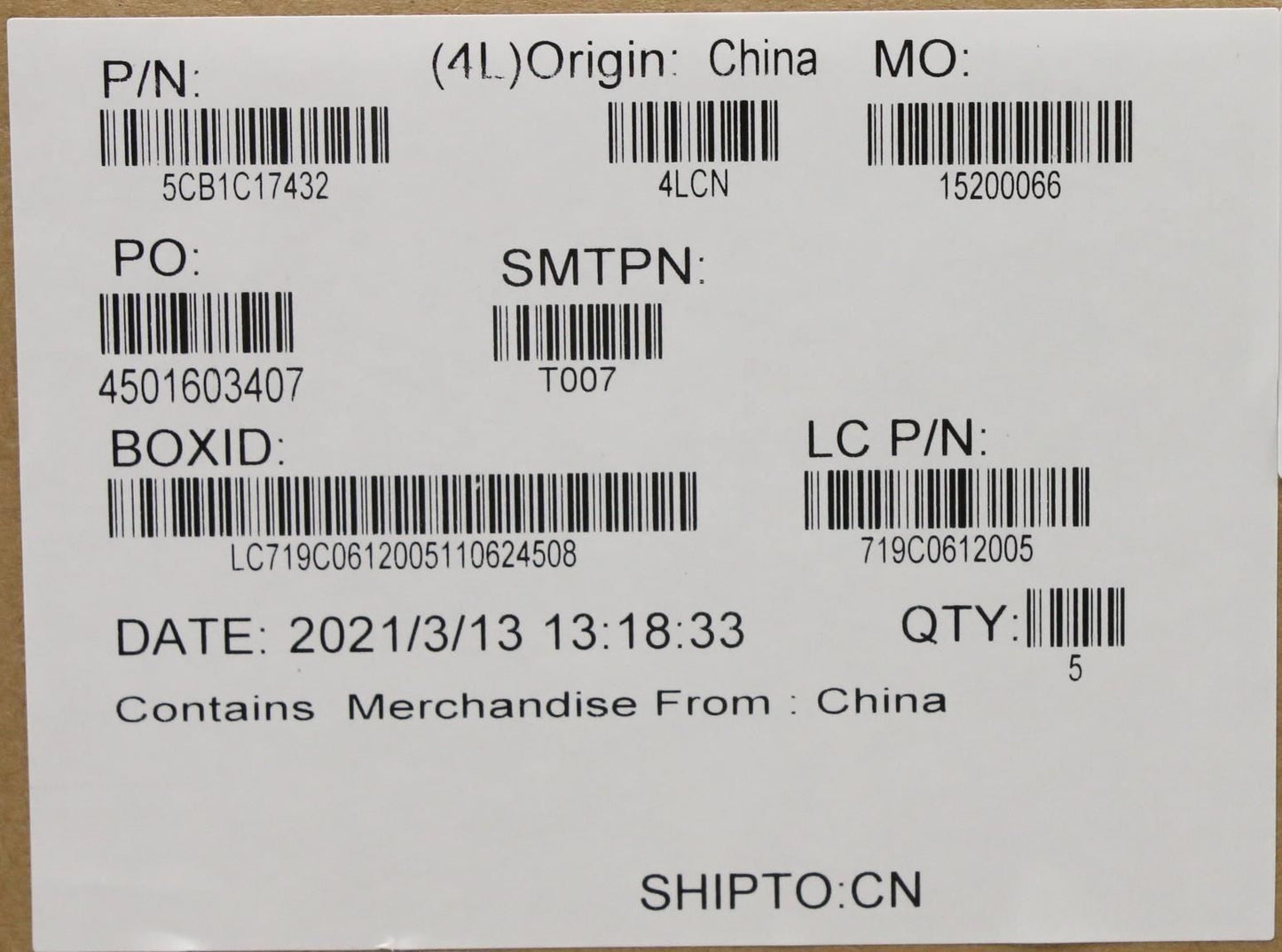 Lenovo Legion 5-15ITH6H 5-15ACH6H LCD Cover Rear Back Housing Blue 5CB1C17432