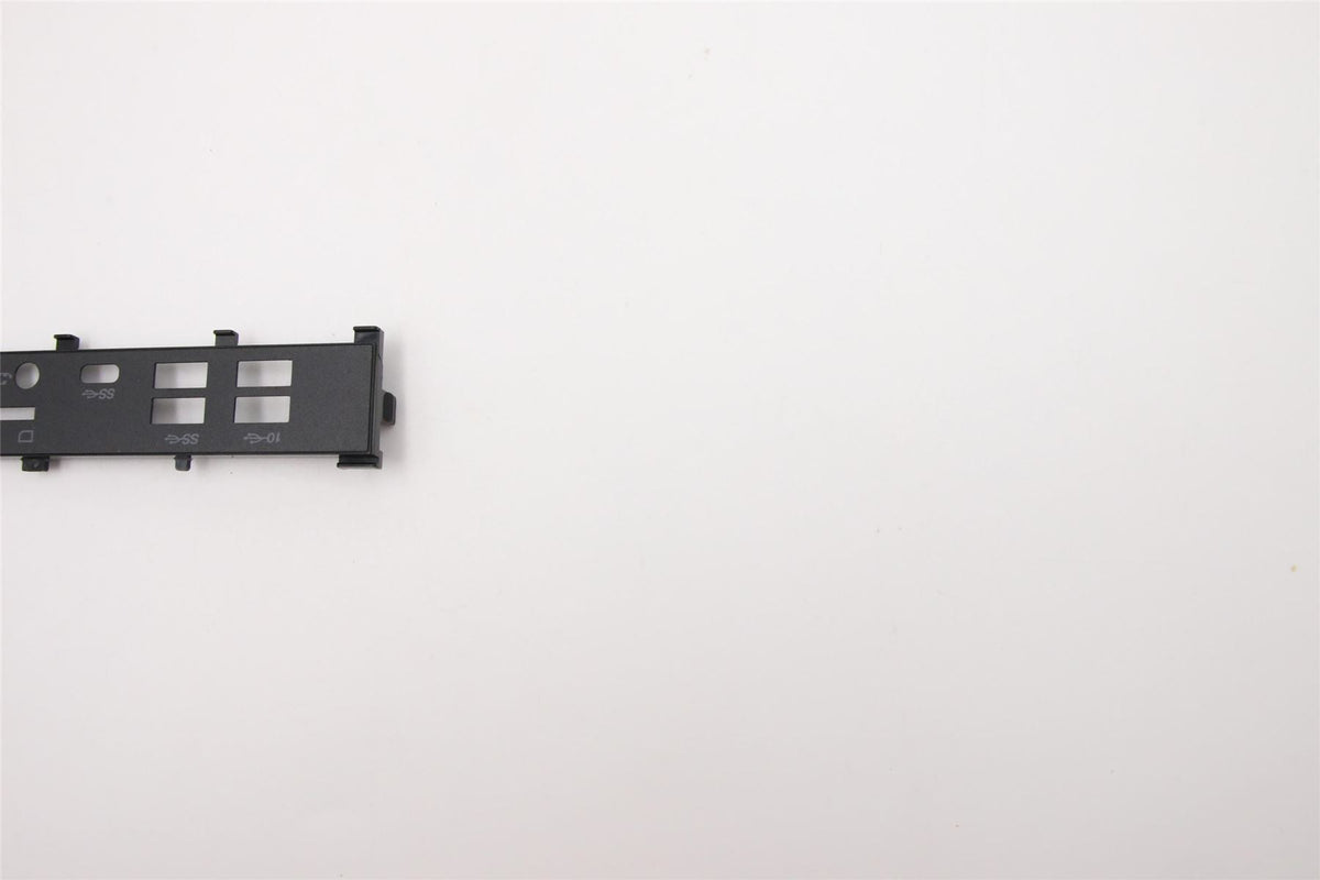 Lenovo ThinkStation P330 2ème P330 Cache du port d'E/S Noir 01MN802