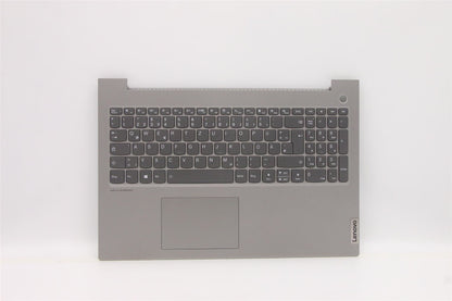 Lenovo ThinkBook 15P G2 ITH Keyboard Palmrest Top Cover German Grey 5CB1D70715