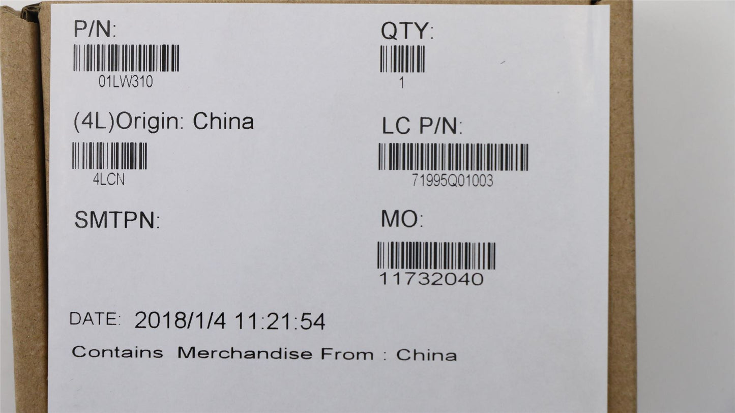 Lenovo 01LW310 FP HOLD BRACKET