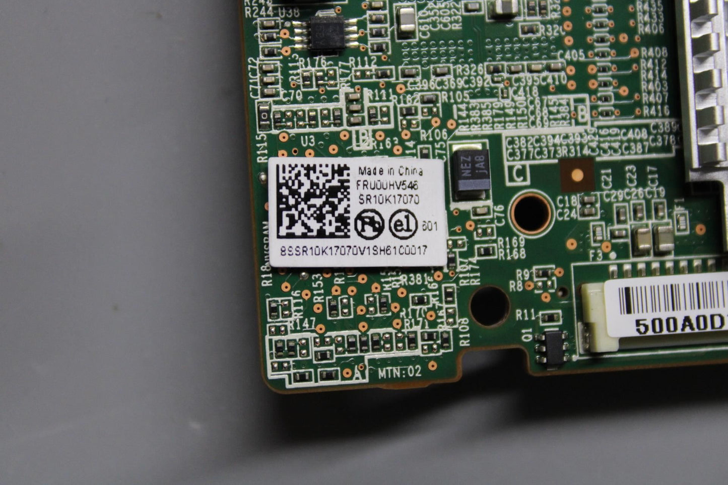 Lenovo MOD,2208,1G SDRAM,0922,SAS SAS Board 00HV546
