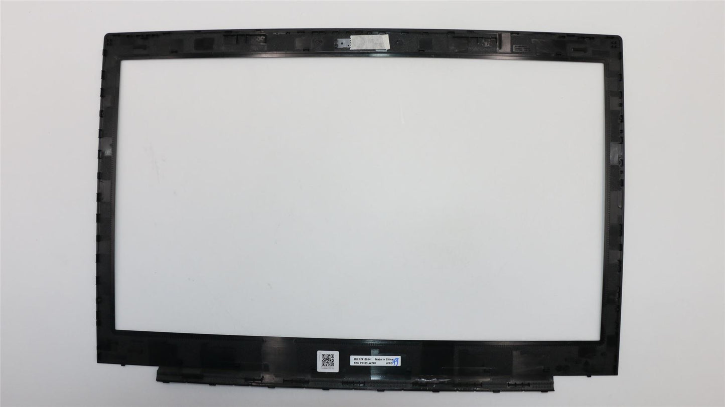 Lenovo ThinkPad L580 Bezel front trim frame Cover Black 01LW240