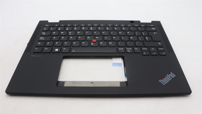 Lenovo ThinkPad X13 Gen 4 Keyboard Palmrest Top Cover Spanish Black 5M11L64159