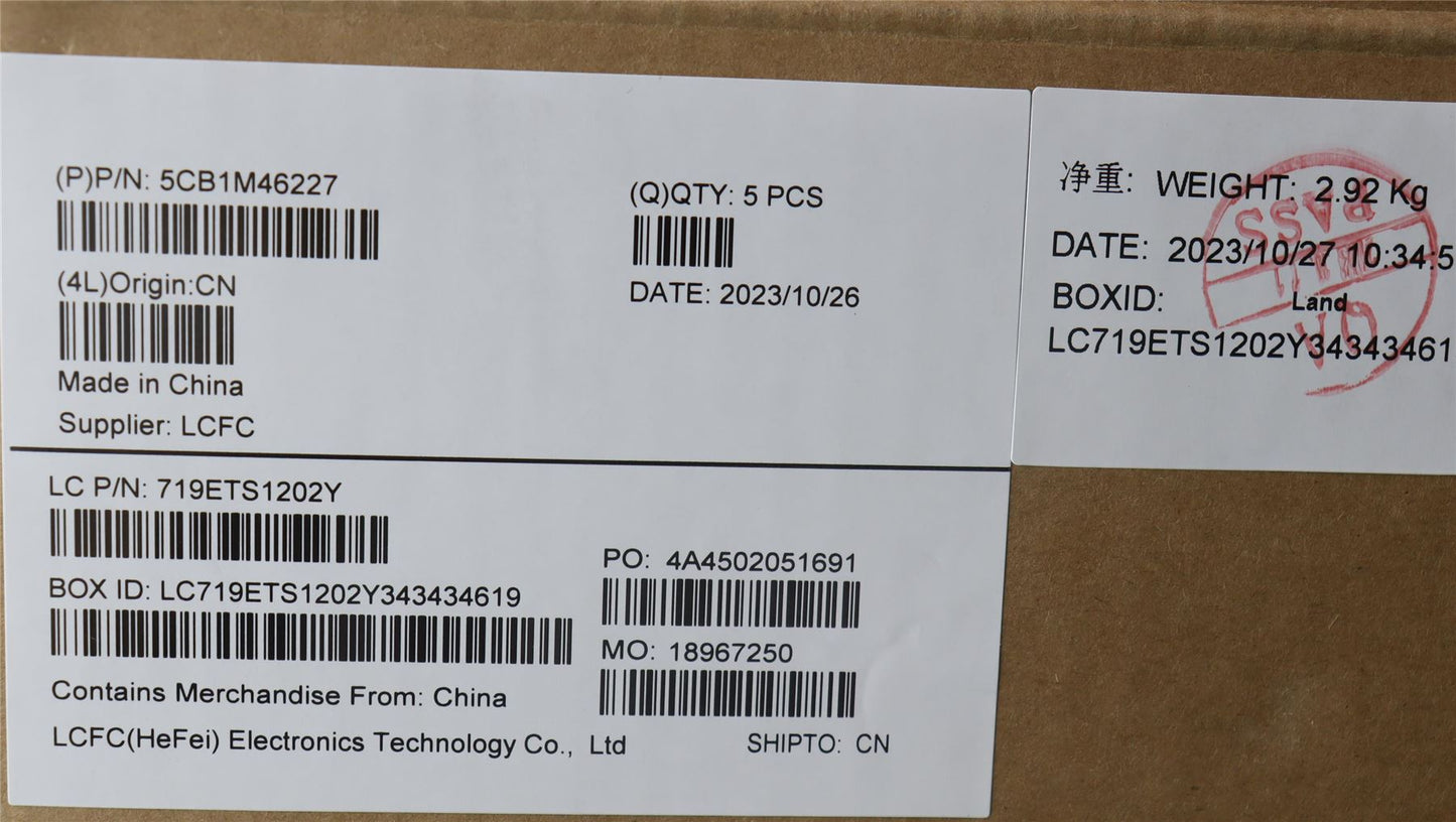 Lenovo COVER Upper Case ASM_SPA L 83EQNFPAG 5CB1M46227