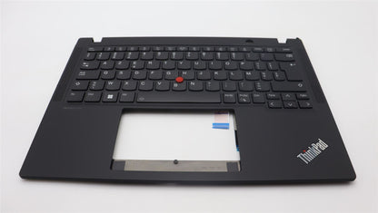 Lenovo ThinkPad X13 Gen 4 Keyboard Palmrest Top Cover Belgian Black 5M11L85868