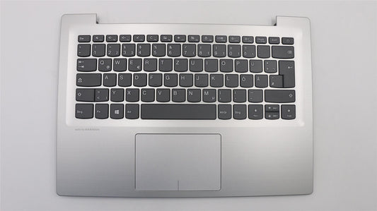 Lenovo IdeaPad 320S-14IKB Keyboard Palmrest Top Cover German Grey 5CB0N78296