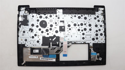 Lenovo ThinkPad E16 Gen 1 Keyboard Palmrest Top Cover UK Europe Black 5M11H94811