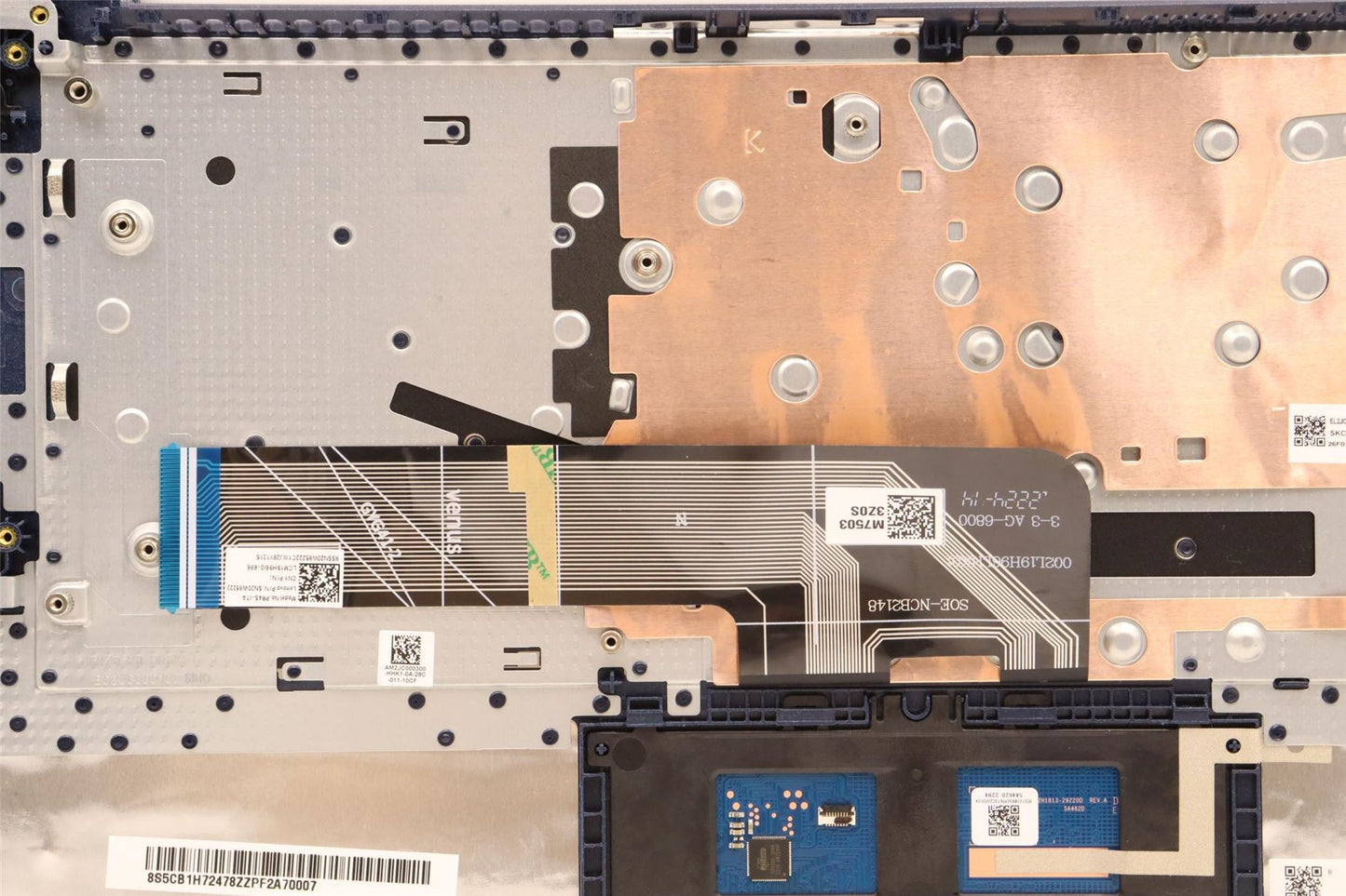 Lenovo Upper Case ASM_ITA L82RM AB_NFP 5CB1H72478