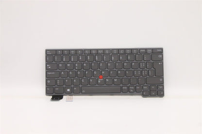 Lenovo ThinkPad X13 2 Keyboard Swiss Grey Backlit 5N21A21979