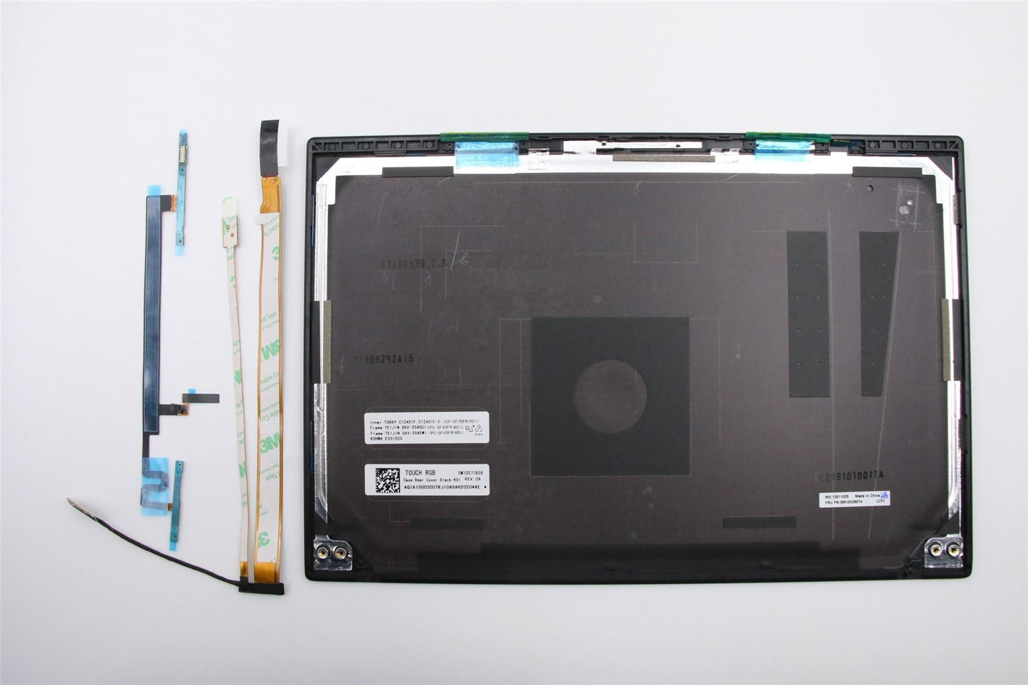 Lenovo Carbon X1 7th LCD Cover Rear Back Housing Black 5M10V28074