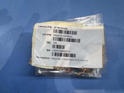 Lenovo TB520FU MIC FPC&*HQ25101001RU0 CS Microphone FPC Board 5F78C29368