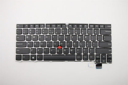 Lenovo ThinkPad 13 Gen 2 Keyboard US International Black 01EN794