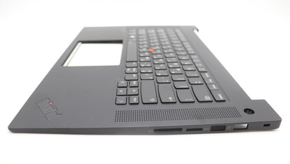 Lenovo ThinkPad P1 Gen 6 Keyboard Palmrest Top Cover Hebrew Black 5M11L89044