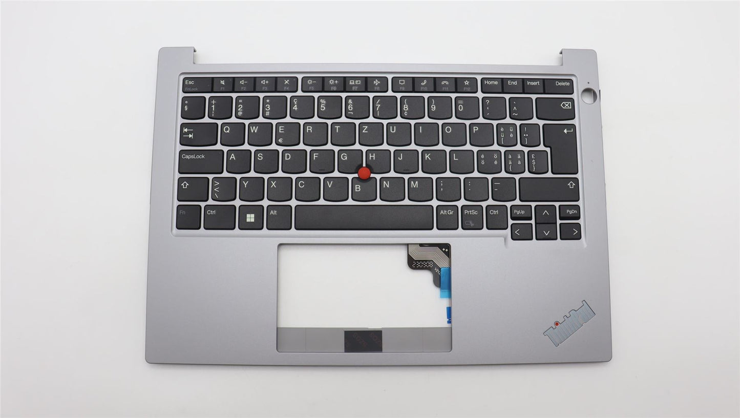 Lenovo ThinkPad E14 Gen 5 Keyboard Palmrest Top Cover Switzerland 5M11L92447