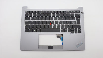 Lenovo ThinkPad E14 Gen 5 Keyboard Palmrest Top Cover Switzerland 5M11L92447