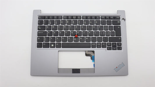 Lenovo ThinkPad E14 Gen 5 Keyboard Palmrest Top Cover Switzerland 5M11L92447