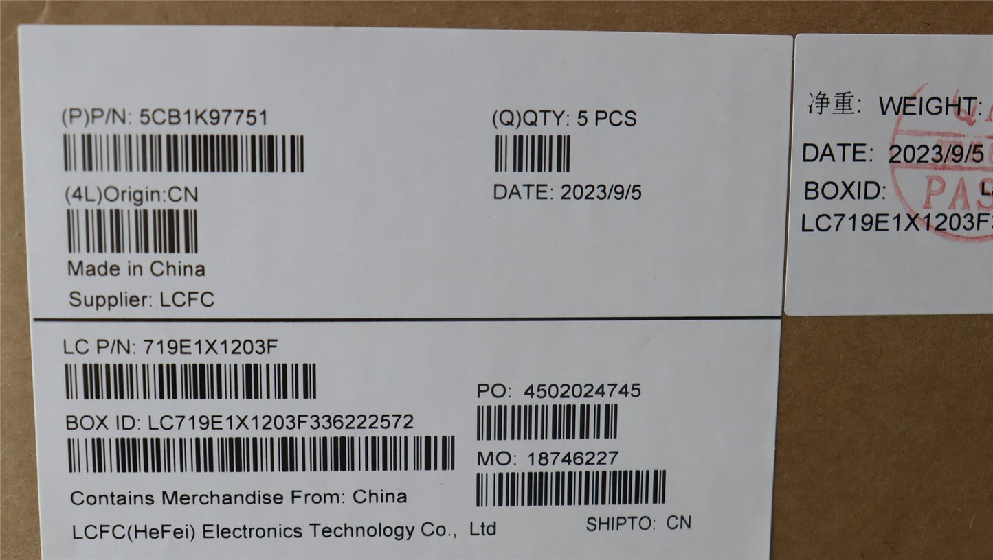 Lenovo Upper Case ASM_POR L82XL FP AG BL 5CB1K97751